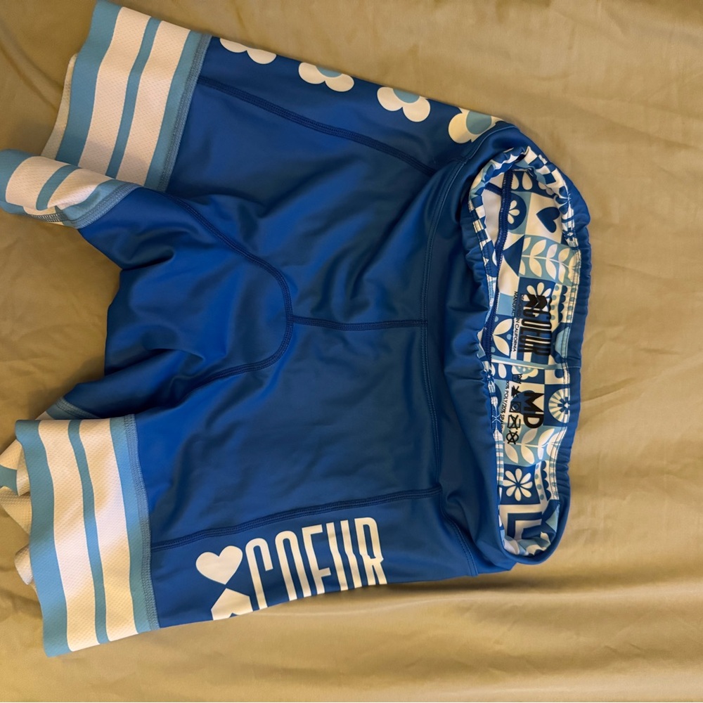 Coeur Women's Blue Athletic Shorts